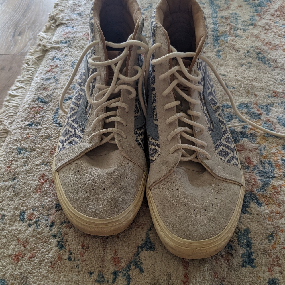 Limited Edition Italian Weave Hi Top Vans